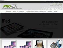 Tablet Screenshot of macprola.com